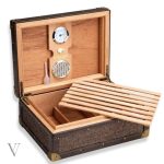 Humidor rotin élégant pour protéger vos cigares
