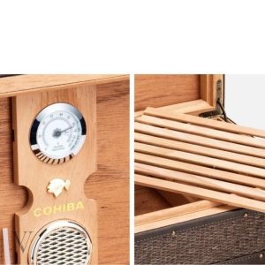 Coffret à cigares rotin, idéal pour les amateurs