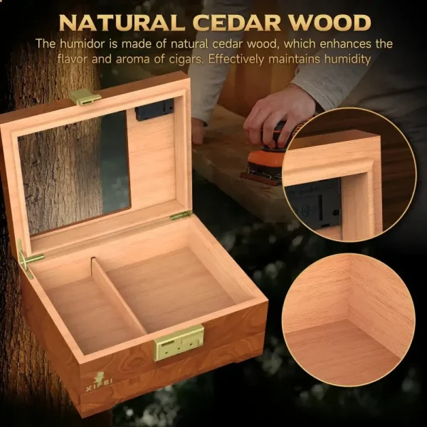 Cave à cigares Vault Indio – Idéal pour les amateurs de cigares