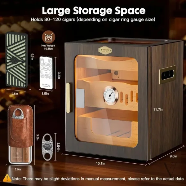 Humidor de luxe pour une conservation optimale des cigares