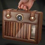 Cave à cigares portable élégante pour les amateurs