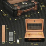 Accessoire de voyage pour cigares de qualité premium