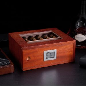 Coffret à cigares VERTIGO au design raffiné