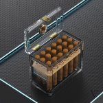 Cave à Cigares CRYSTAL VERTIGO pour une conservation optimale