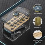 Coffret à cigare élégant pour un stockage sécurisé