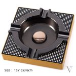 Cendrier moderne ELITE, support pour 4 cigares de qualité