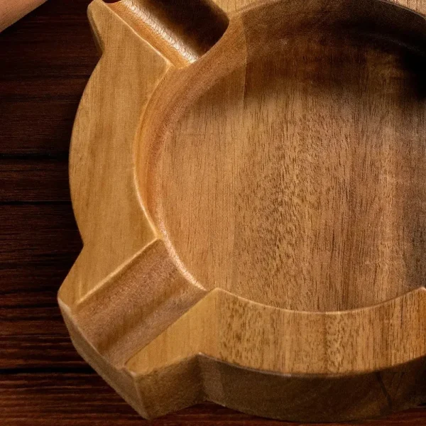 Cendrier à cigares en bois, pratique et stylé