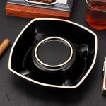 Cendrier à cigares au design raffiné et unique