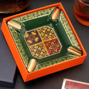 Cendrier design pour cigares, luxe et élégance