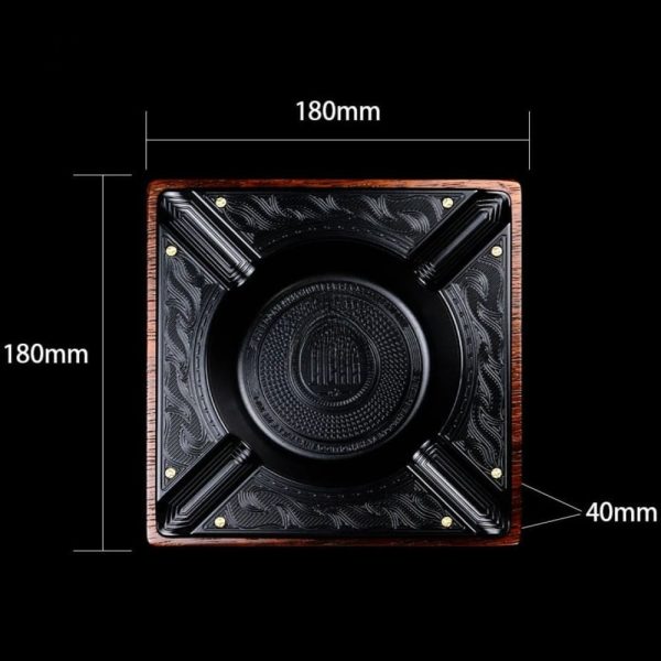 Cendrier Pyras Luxe, une touche élégante pour fumeur