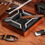 Design moderne pour cendrier à cigares Metronome