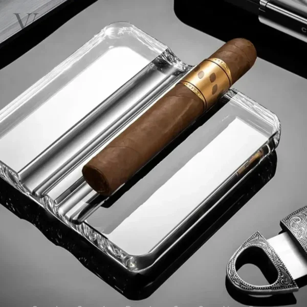 Accessoire en verre pour les amateurs de cigares