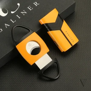 Coffret Briquet et Coupe-Cigare - INFERNO