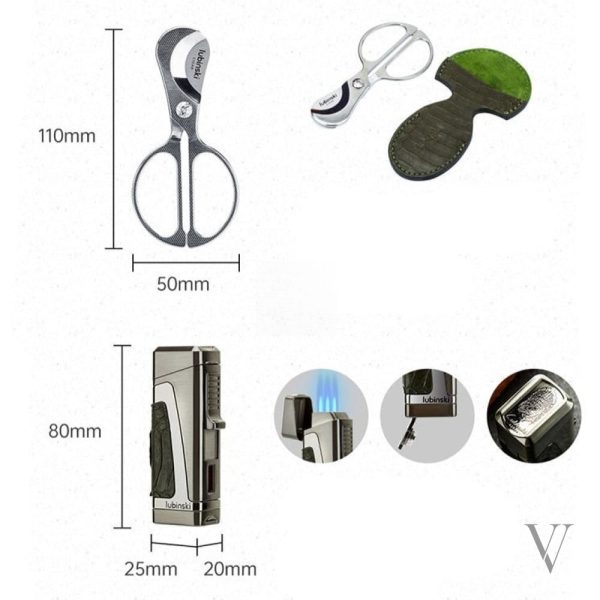 Accessoires inclus pour une expérience de fumage parfaite