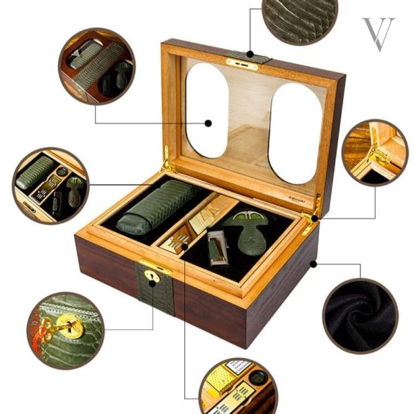 Aurelius Luxe : coffret premium pour cigares