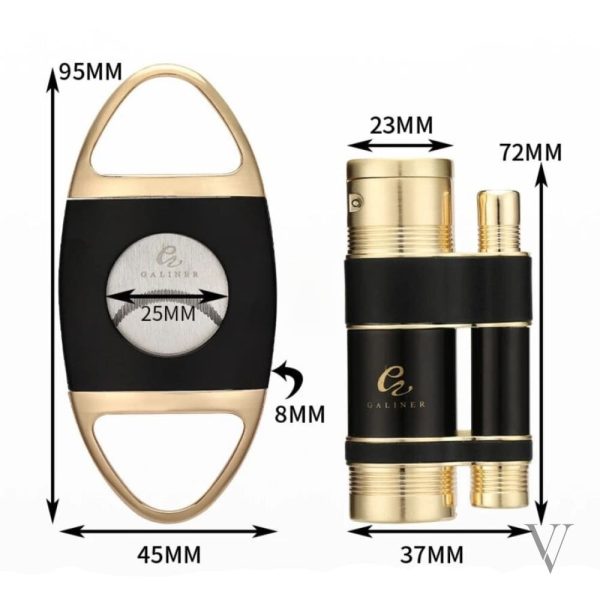 Coffret premium pour les passionnés de cigares élégants