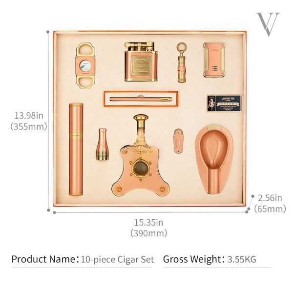 Coffret Cigare de luxe 10 pièces - Majestic - vue 5