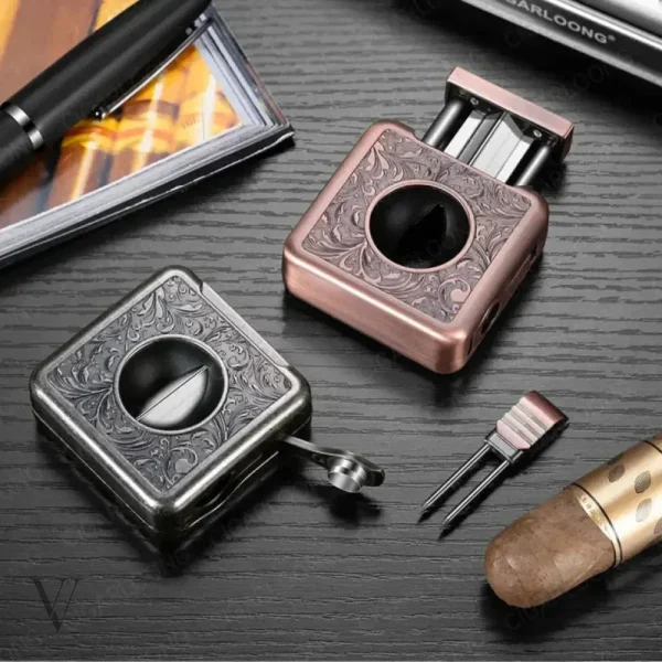 coupe-cigare-cohiba-4-en-1-empire-edition-1 Coupe-Cigare de luxe 4 en 1 – Edition Empire