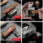 Accessoire élégant pour les fumeurs de cigares