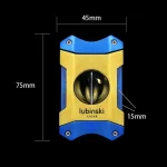 Design en V pour une coupe précise et nette