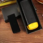 Étui à cigare en cuir, facile à transporter
