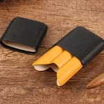 Cigare voyage : étui en cuir élégant DUALGRID