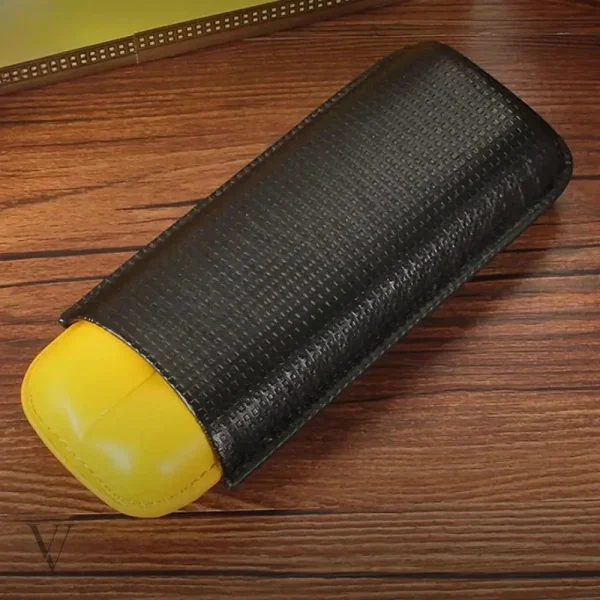 Élégant étui à cigare en cuir DUALGRID