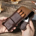 Étui tendance pour cigares, pratique et chic