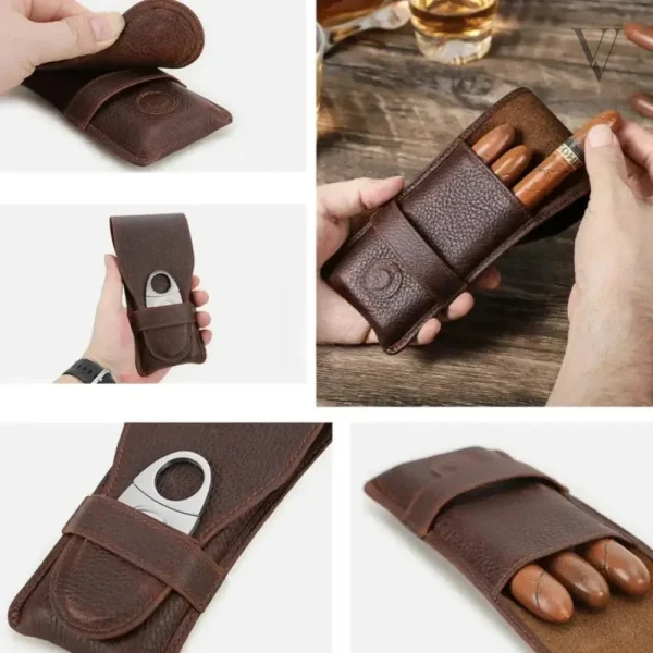 Design pratique pour transporter des cigares