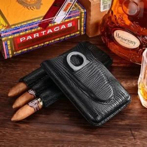 Coupe-cigare élégant inclus avec l'étui Montecristo