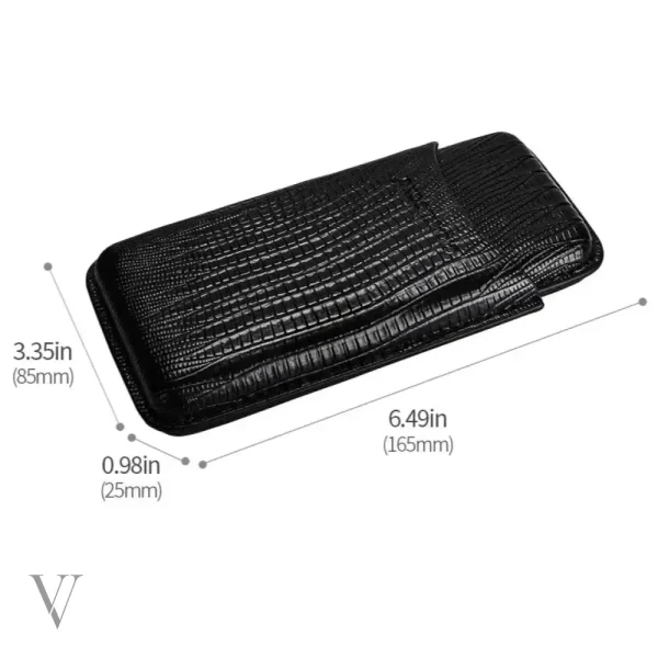 Design chic et pratique pour transporter vos cigares