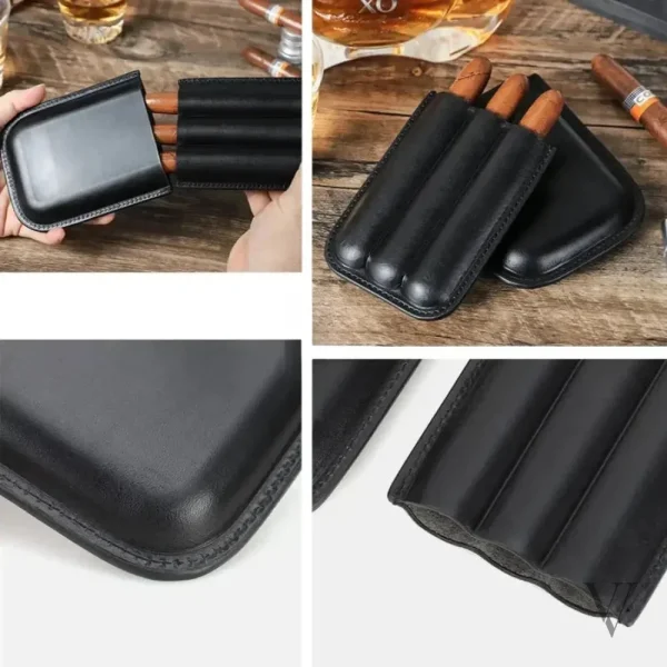 Coffret de cigares en cuir sur mesure