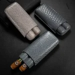 Etui à cigare en cuir - AURELIUS