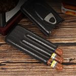 Étui à cigare en cuir Beast, élégant et pratique