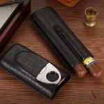Étui à cigare en cuir, style et fonctionnalité