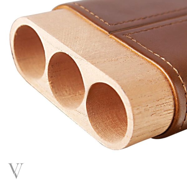 Accessoire de cigare en cuir, parfait pour les connaisseurs