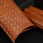 Design chic pour cet étui à cigare en cuir