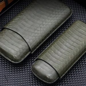 Étui à cigare en cuir AURELIUS, élégant et pratique
