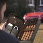 Étui à cigares en cuir personnalisable Voyageur Prestige