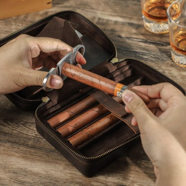 Accessoire de luxe pour fumeurs de cigares