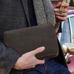 Étui de protection pour cigares en cuir