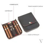 Étui personnalisé pour cigares - Voyageur luxueux