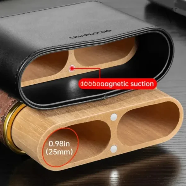 Étui à cigares Linea Prestige élégant et raffiné - vue 3