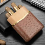 Étui à cigares avec design chic et pratique