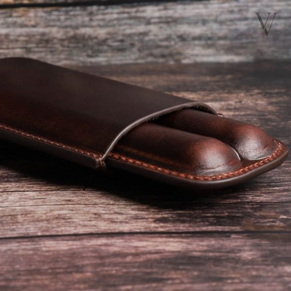 Étui à cigares personnalisable, design chic et fonctionnel