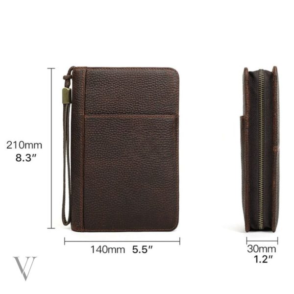 Étui à cigares personnalisable en cuir élégant