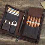 Étui à Cigares personnalisable en cuir