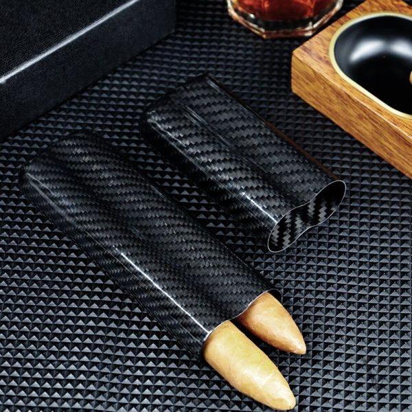 etui-de-voyage-cohiba-carbone-1 Etui à cigare de voyage en carbone
