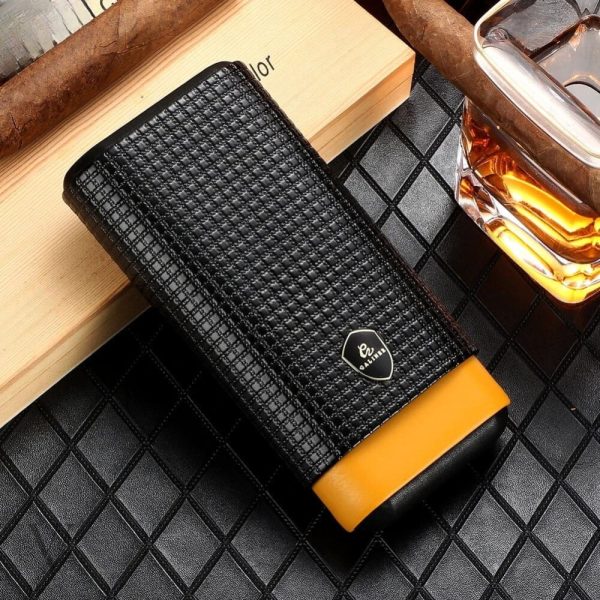 Étui à cigares en cuir, style et protection optimaux