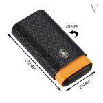 Etui en cuir SUNY WOOD, transportez vos cigares avec classe